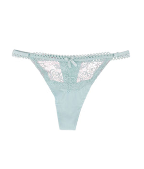 Blissful Mint Lace Thong