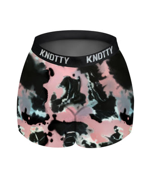 BeChill™ Pink & Black Acid Wash Boxer