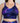 Violet Nebula Compression Tankini Swim Top