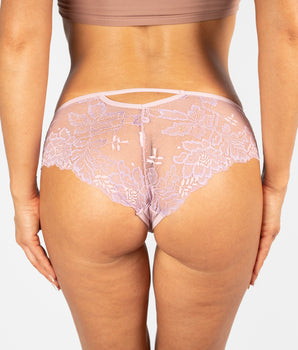 Iridescent Lilac Lace Cheeky