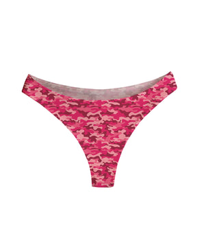 AiraModal™ Pink Camo Mid-Rise Thong