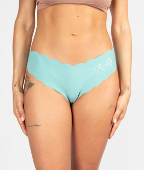 Seamless Sky Blue Thong