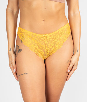 Sunflower-Lace Cheeky