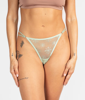 Winter Mint Thong