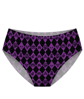 AiraModal™ Purple Harlequin High-Rise Brief