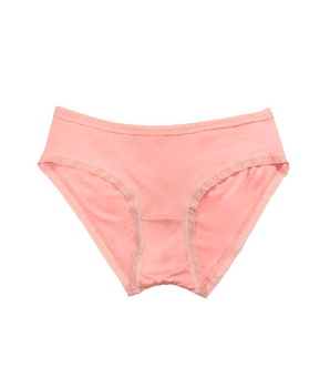 AiraModal™ Pink Petal Lace Modal Bikini