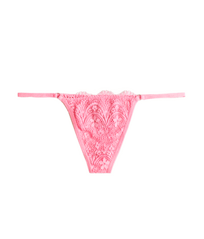 Pretty-In-Pink Low-Rise Thong